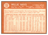 1964 Topps Baseball #150 Willie Mays Giants VG-EX 519561