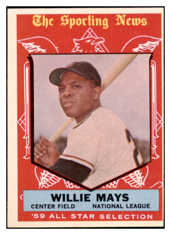 1959 Topps Baseball #563 Willie Mays A.S. Giants NR-MT oc 519566