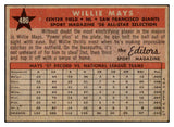 1958 Topps Baseball #486 Willie Mays A.S. Giants VG-EX 519569