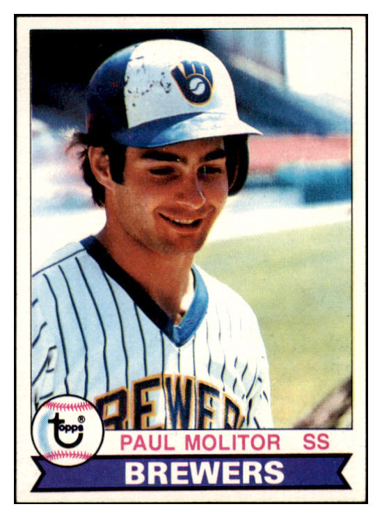 1979 Topps Baseball #024 Paul Molitor Brewers EX-MT 519572