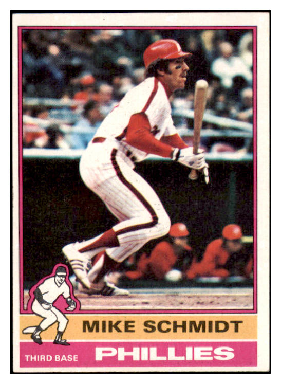 1976 Topps Baseball #480 Mike Schmidt Phillies EX-MT 519576