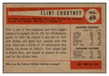 1954 Bowman Baseball #069 Clint Courtney Orioles NR-MT 519594