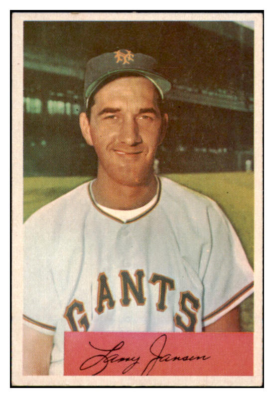 1954 Bowman Baseball #169 Larry Jansen Giants NR-MT 519603