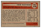 1954 Bowman Baseball #119 Fred Hatfield Tigers NR-MT 519607