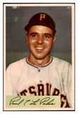 1954 Bowman Baseball #107 Paul Lapalme Pirates NR-MT 519616