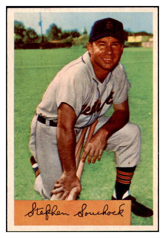 1954 Bowman Baseball #103 Steve Souchock Tigers NR-MT 519620