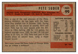 1954 Bowman Baseball #099 Pete Suder A's NR-MT 519622