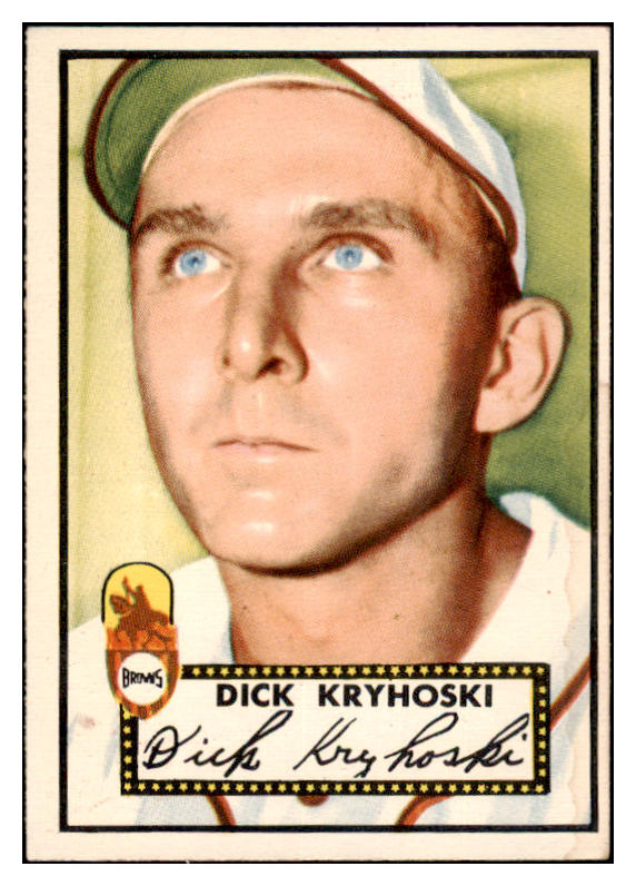 1952 Topps Baseball #149 Dick Kryhoski Browns EX 519628