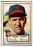 1952 Topps Baseball #207 Mickey Harris Indians EX 519632