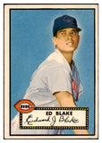 1952 Topps Baseball #144 Ed Blake Reds EX 519636