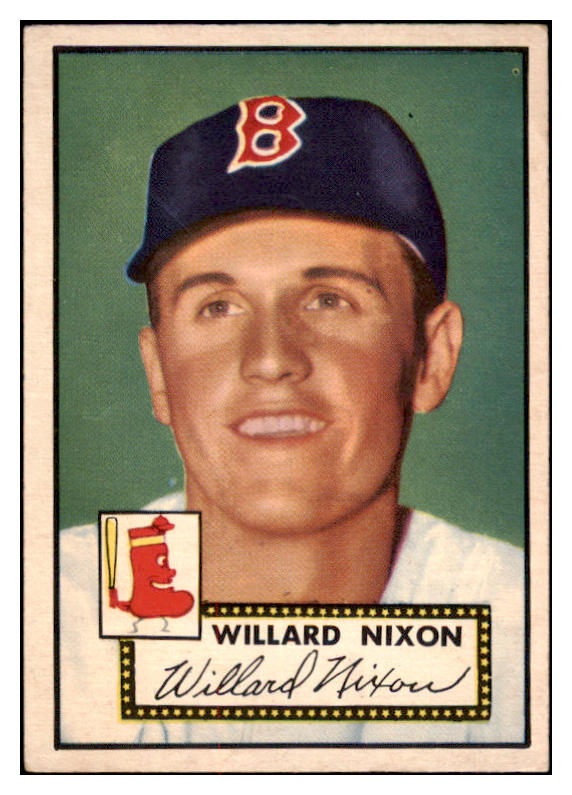 1952 Topps Baseball #269 Willard Nixon Red Sox EX 519641