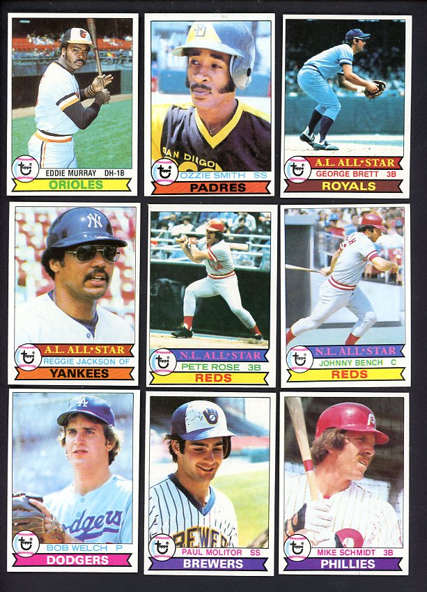 1979 Topps Baseball Complete Set EX+/EX-MT Smith Ryan Brett 519653