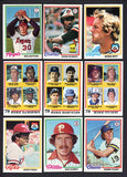 1978 Topps Baseball Complete Set EX-MT Murray Ryan Molitor 519654