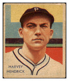 1934-36 Diamond Stars #041 Harvey Hendrick Phillies VG-EX 519694