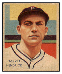 1934-36 Diamond Stars #041 Harvey Hendrick Phillies VG-EX 519694