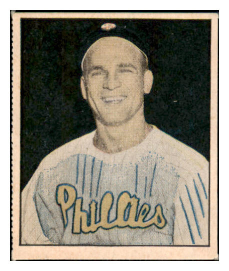 1951 Berk Ross #003-7 Andy Seminick Phillies EX-MT 519711