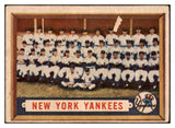 1957 Topps Baseball #097 New York Yankees Team VG-EX 519738