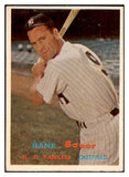 1957 Topps Baseball #240 Hank Bauer Yankees EX+/EX-MT 519739