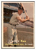 1957 Topps Baseball #038 Nellie Fox White Sox EX-MT 519743