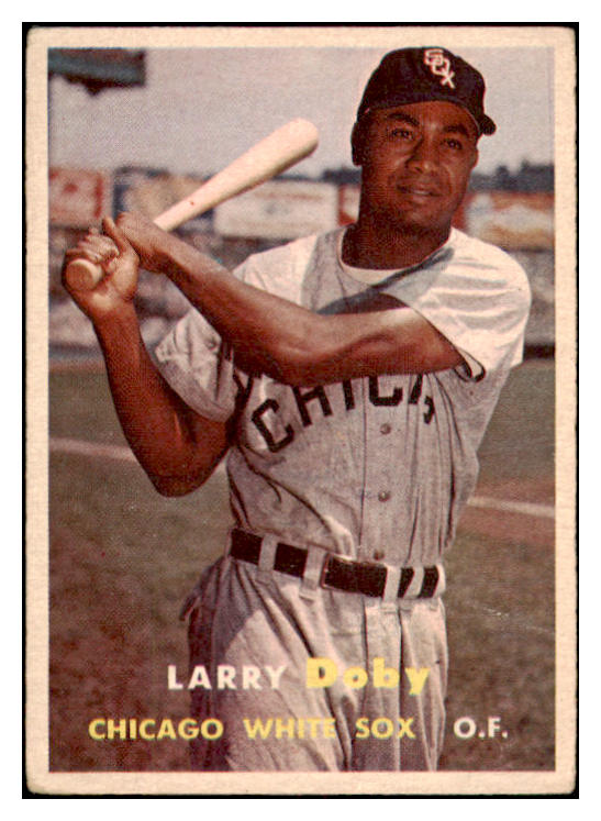 1957 Topps Baseball #085 Larry Doby White Sox VG 519744