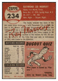 1953 Topps Baseball #234 Ray Murray A's EX 519754