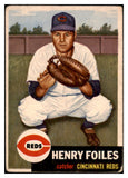 1953 Topps Baseball #252 Hank Foiles Reds GD-VG 519765