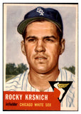 1953 Topps Baseball #229 Rocky Krsnich White Sox NR-MT 519767