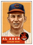 1953 Topps Baseball #233 Al Aber Indians NR-MT 519770