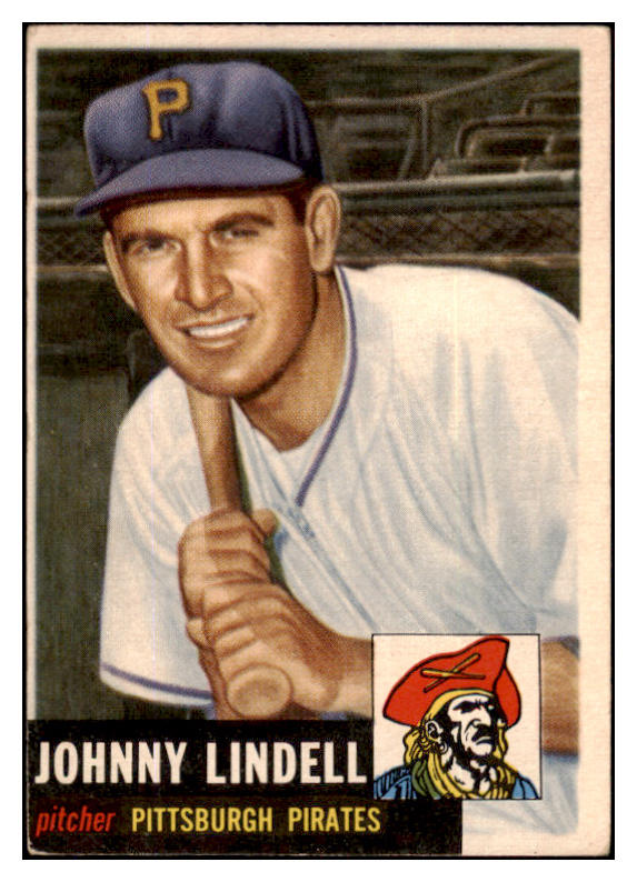 1953 Topps Baseball #230 Johnny Lindell Pirates VG-EX 519787