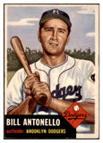 1953 Topps Baseball #272 Bill Antonello Dodgers VG-EX 519796