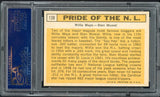 1963 Topps Baseball #138 Willie Mays Stan Musial PSA 7 NM 519818