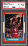 1986 Fleer #007 Charles Barkley 76ers PSA 8.5 NM/MT+ 519826