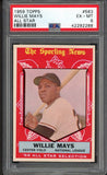 1959 Topps Baseball #563 Willie Mays A.S. Giants PSA 6 EX-MT 519829