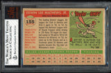 1955 Topps Baseball #155 Eddie Mathews Braves BVG 5.5 EX+ 519835