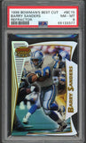 1996 Bowman Best Cut Refractor #BC15 Barry Sanders PSA 8 NM/MT 519854