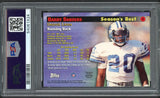 1998 Topps Seasons Best #002 Barry Sanders Lions PSA 8 NM/MT 519856