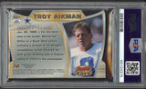 1996 Bowman Best Cuts Atomic #BC14 Troy Aikman PSA 8 NM/MT 519859