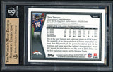 2010 Topps Chrome Previews #BCR1 Tim Tebow BVG 9.5 GEM MINT 519874