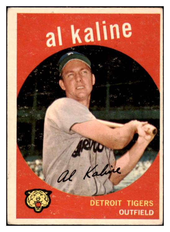 1959 Topps Baseball #360 Al Kaline Tigers VG 519886