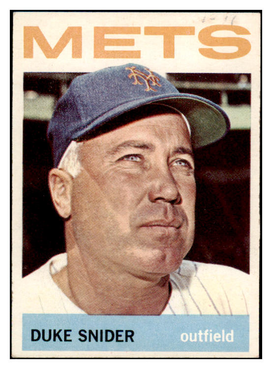 1964 Topps Baseball #155 Duke Snider Mets GD-VG 519887