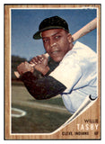 1962 Topps Baseball #462 Willie Tasby Indians FR-GD No Emblem 519893