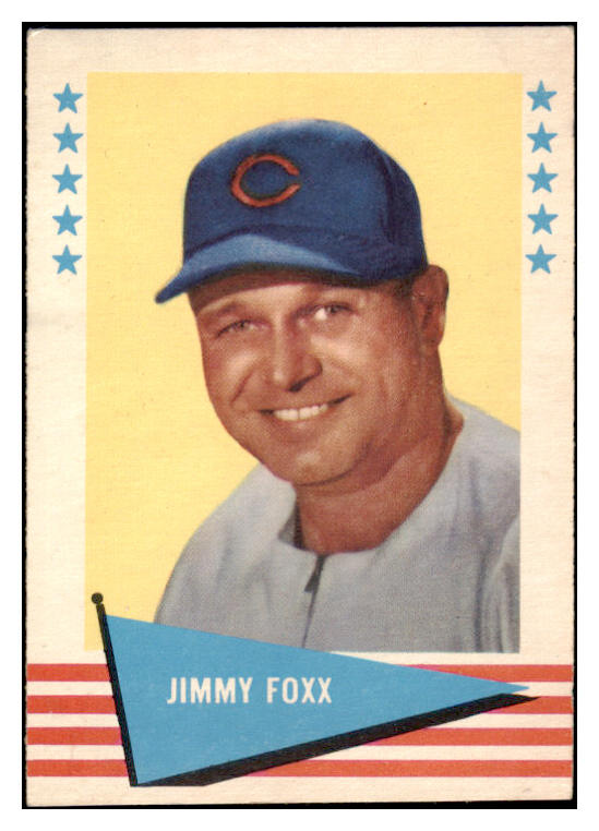 1961 Fleer Baseball #028 Jimmy Foxx Cubs VG-EX 519902