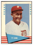 1961 Fleer Baseball #014 Ty Cobb Tigers EX-MT 519904