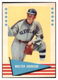 1961 Fleer Baseball #049 Walter Johnson Indians EX-MT 519906