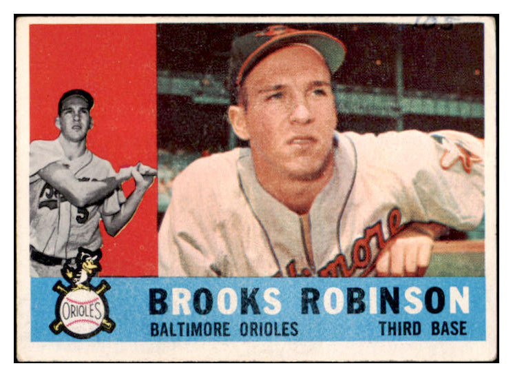 1960 Topps Baseball #028 Brooks Robinson Orioles Good 519908