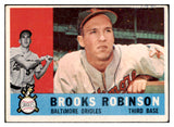 1960 Topps Baseball #028 Brooks Robinson Orioles Good 519908