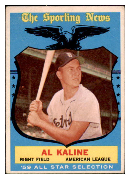 1959 Topps Baseball #562 Al Kaline A.S. Tigers VG 519913