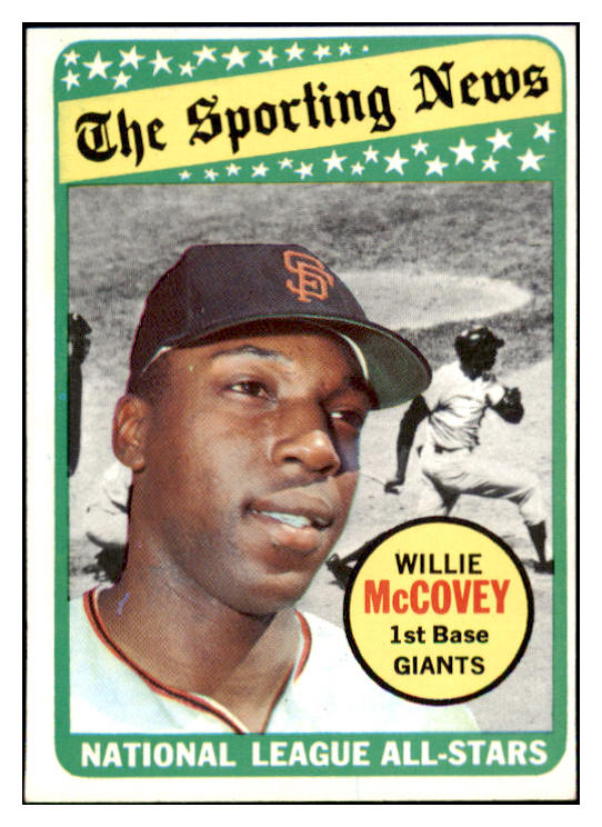 1969 Topps Baseball #416 Willie McCovey A.S. Giants EX-MT 519935