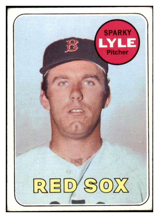 1969 Topps Baseball #311 Sparky Lyle Red Sox EX 519939