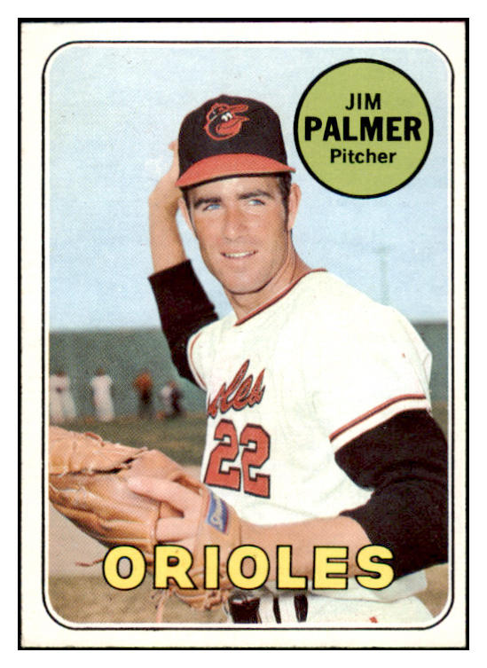 1969 Topps Baseball #573 Jim Palmer Orioles NR-MT 519941